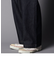 【unlume/アンルーム】NOAH PANTS ワイドテーパード タックパンツ