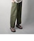 【unlume/アンルーム】NOAH PANTS ワイドテーパード タックパンツ