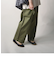 【unlume/アンルーム】NOAH PANTS ワイドテーパード タックパンツ