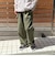 【unlume/アンルーム】NOAH PANTS ワイドテーパード タックパンツ