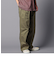 【unlume/アンルーム】NOAH PANTS ワイドテーパード タックパンツ