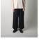 【unlume/アンルーム】NOAH PANTS ワイドテーパード タックパンツ