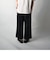 【unlume/アンルーム】NOAH PANTS ワイドテーパード タックパンツ