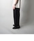 【unlume/アンルーム】NOAH PANTS ワイドテーパード タックパンツ