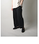 【unlume/アンルーム】NOAH PANTS ワイドテーパード タックパンツ