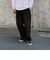 【unlume/アンルーム】NOAH PANTS ワイドテーパード タックパンツ