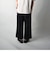 【unlume/アンルーム】NOAH PANTS ワイドテーパード タックパンツ