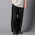 【unlume/アンルーム】NOAH PANTS ワイドテーパード タックパンツ