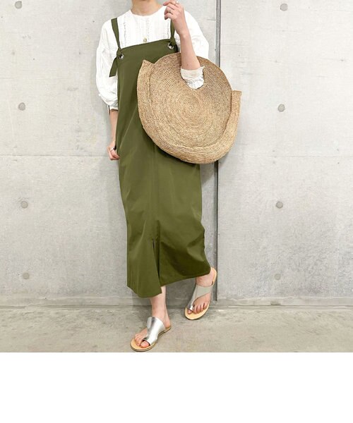 Le voyage en panie/ルボヤージュエンパニエ】ラフィアサークルバッグ