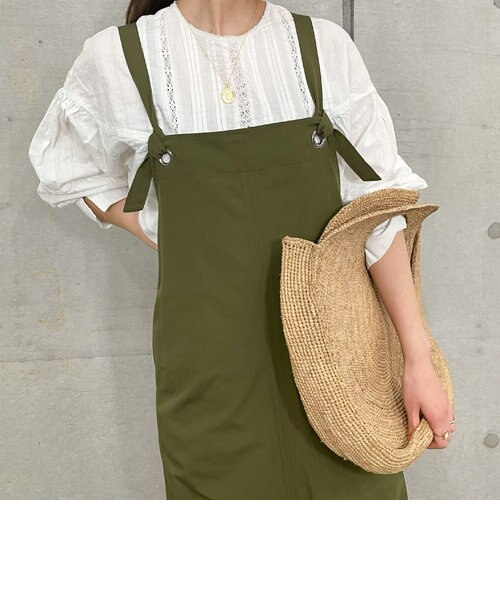 Le voyage en panie/ルボヤージュエンパニエ】ラフィアサークルバッグ