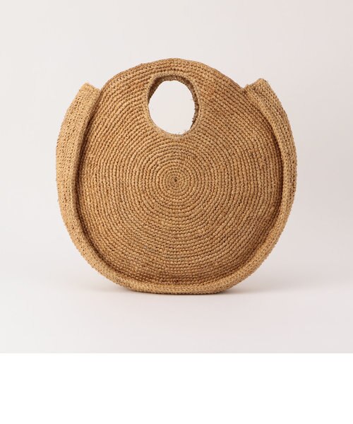 Le voyage en panie/ルボヤージュエンパニエ】ラフィアサークルバッグ