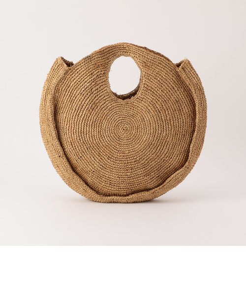Le voyage en panie/ルボヤージュエンパニエ】ラフィアサークルバッグ