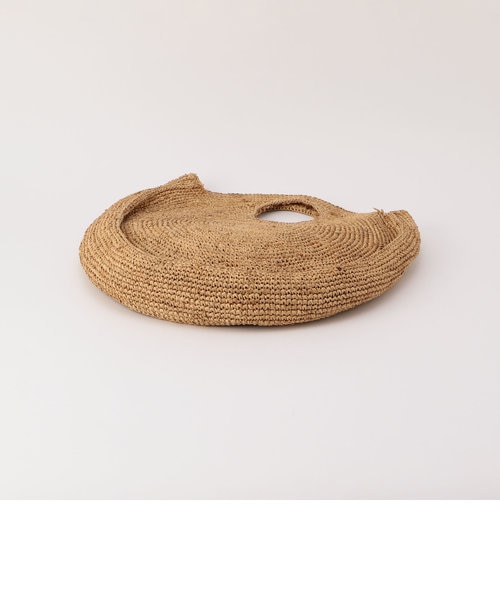 Le voyage en panie/ルボヤージュエンパニエ】ラフィアサークルバッグ