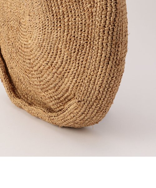 Le voyage en panie/ルボヤージュエンパニエ】ラフィアサークルバッグ