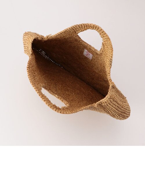 Le voyage en panie/ルボヤージュエンパニエ】ラフィアサークルバッグ