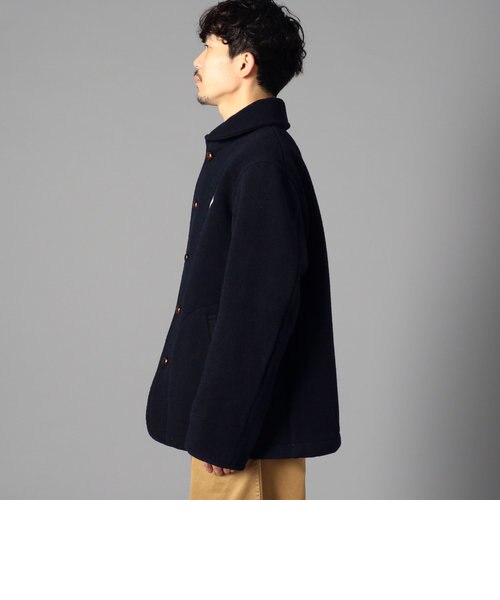 ◾️DANTON ダントン　ウールパイルジャケット黒◾️Mサイズ DANTON/ダントン】ウールパイル丸えりジャケット #DT-A0032｜フレディ