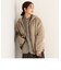 [WEB限定]【DANTON/ダントン】HIGH PILE FLEECE フリースフードブルゾン　DT-A0018 HPF