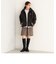 [WEB限定]【DANTON/ダントン】HIGH PILE FLEECE フリースフードブルゾン　DT-A0018 HPF