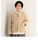 【WEB限定】【DANTON/ダントン】WOOL LIGHT PILE ノーカラーブルゾン #DT-A0013 WLP