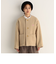 【WEB限定】【DANTON/ダントン】WOOL LIGHT PILE ノーカラーブルゾン #DT-A0013 WLP