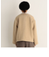 【WEB限定】【DANTON/ダントン】WOOL LIGHT PILE ノーカラーブルゾン #DT-A0013 WLP