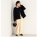 【WEB限定】【DANTON/ダントン】WOOL LIGHT PILE ノーカラーブルゾン #DT-A0013 WLP