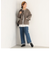 【WEB限定】【DANTON/ダントン】WOOL LIGHT PILE ノーカラーブルゾン #DT-A0013 WLP