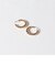 ねじりフープピアス