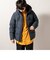 【GLOSTER/グロスター】ミニリップ フーデットダウンブルゾン