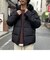 【GLOSTER/グロスター】ミニリップ フーデットダウンブルゾン