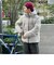【GLOSTER/グロスター】ミニリップ フーデットダウンブルゾン
