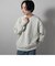 【GLOSTER/グロスター】QUARTER GAUGE COMBAT SWEATER