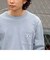 【GEVACO/ゲバコ】オープンエンド度詰め天竺 ロングスリーブTシャツ