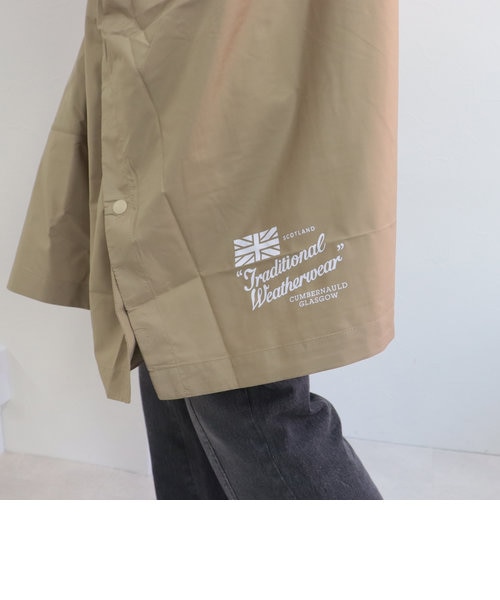 トラディショナルウェザーウエア　パッカブルレインコート　ベージュL TRADITIONAL WEATHERWEAR/トラディショナル ウェザーウェア
