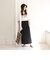 2WAYカラー ナロースカート