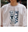 【YALE/イェール】別注プリントTシャツ VINTAGE DYEING カレッジロゴ