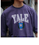【YALE/イェール】別注プリントTシャツ VINTAGE DYEING カレッジロゴ