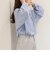 くるみ釦ギャザーブラウス