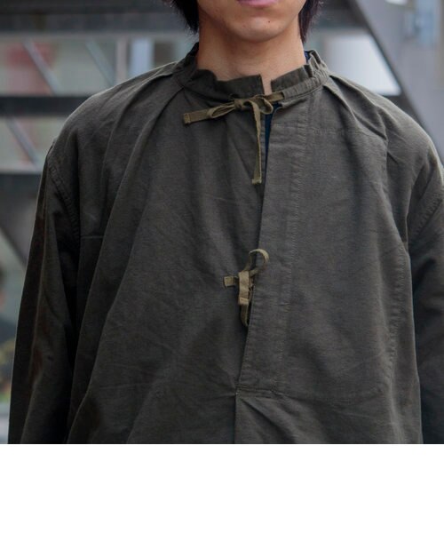 ARMY TWILL/アーミーツイル】ミリタリー スモックシャツ