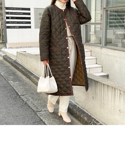 FREDY別注 Traditional Weatherwearキルティングコート