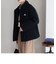 【GEVACO/ゲバコ】ウールモッサ ステンカラーショートコート