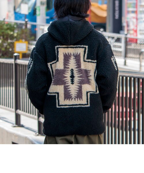 PENDLETON/ペンドルトン】BOA ZIP HOODIE ボアジップフーディー  パーカー｜フレディ＆グロスターの通販｜&mall（アンドモール）三井ショッピングパーク公式通販