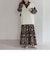 【セットアップ】ニットベストセットワンピース