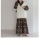 【セットアップ】ニットベストセットワンピース