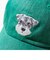 【GLOSTER/グロスター】WASHED DOG embroidery CAP キャップ