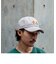 【GLOSTER/グロスター】WASHED DOG embroidery CAP キャップ