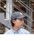 【GLOSTER/グロスター】WASHED DOG embroidery CAP キャップ