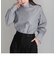 スタンドボウタイブラウス