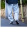 【GLOSTER/グロスター】ツータックワイドパンツ ワイドデニム ルーズシルエット