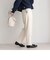 起毛イージーテーパードパンツ